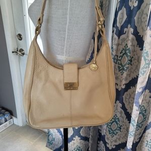 Vtg Braham Leather Shoulder Bag